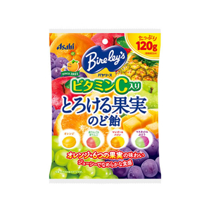 アサヒグループ食品 バヤリース とろける果実 のど飴 120g FCR7562-イメージ1