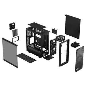 Fractal Design ミドルタワー型PCケース ブラック FDCMEL2C03-イメージ13