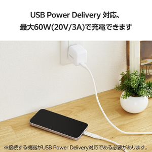 エレコム USB変換アダプター(USB Type-Cポート - Lightningプラグ) ホワイト MPA-CFLMWH-イメージ5