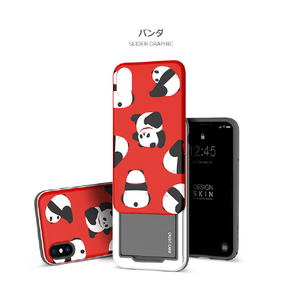 Design Skin iPhone XS/X用ケース SLIDER GRAPHIC ベイビーベア DSK14681I58-イメージ14