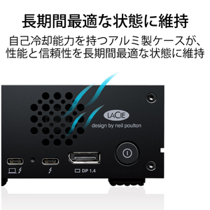 LACIE LaCie 1big dock SSD Pro 2TB STHW2000800-イメージ6