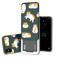 Design Skin iPhone XS/X用ケース SLIDER GRAPHIC キティキャット DSK14683I58