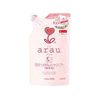 サラヤ アラウ 泡せっけんシャンプー 詰替え 450mL F297958