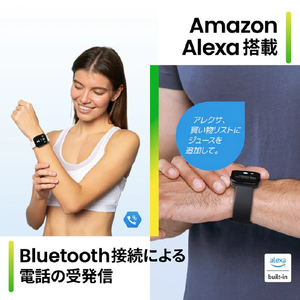 Amazfit スマートウォッチ Bip 5 ソフトブラック SP170064-C199-イメージ5