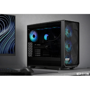 Fractal Design ミドルタワー型PCケース Meshify 2 Lite RGB TG FD-C-MEL2A-05-イメージ8