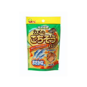 ジェックス カメ元気 カメのごちそう パン おさかな 20g FC19552-イメージ1