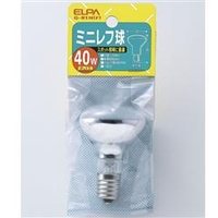 エルパ ミニレフ球 E17口金 40W 1個入り G-91H(F)