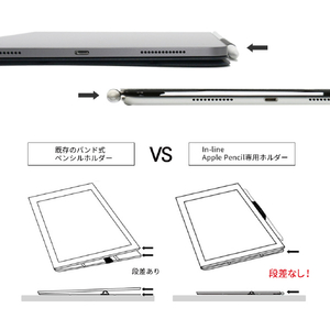 All Button In-line Apple Pencil専用マグネットホルダー ピンクサンド AB16691-イメージ8