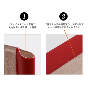 All Button In-line Apple Pencil専用マグネットホルダー チャコールグレー AB16692-イメージ11