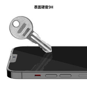 araree iPhone 14 Pro用抗菌強化ガラスフィルム SUBCORE クリア AR24692I14P-イメージ5