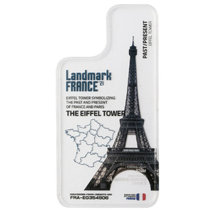 Dparks iPhone 12/12 Pro用きせかえ用背面パネル LANDMARK-FRANCE AS20693I12P-イメージ1