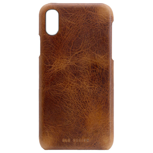 SLG Design iPhone XR用ケース Badalassi Wax Bar case ブラウン SD13693I61-イメージ1