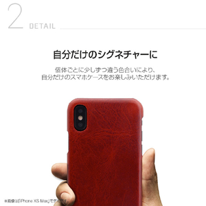 SLG Design iPhone XR用ケース Badalassi Wax Bar case ブラウン SD13693I61-イメージ6