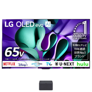 LGエレクトロニクス 65V型4Kチューナー内蔵4K対応有機ELテレビ OLED65M4PJA.AJLG-イメージ1