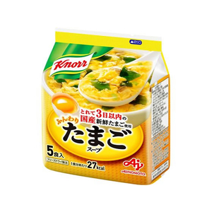 味の素 クノール ふんわりたまごスープ 5食入 1袋（5食） F820098-イメージ1