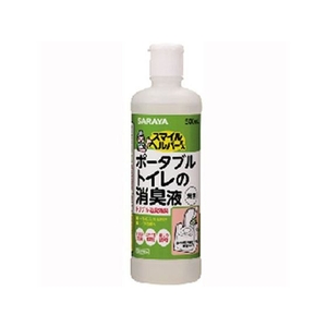 サラヤ スマイルヘルパーさん ポータブルトイレの消臭液 無色 500mL FCN1345-イメージ1