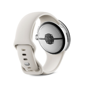 Google スマートウォッチ Google Pixel Watch 3 45mm Polished Silver アルミケース/Porcelain アクティブ バンド GA05736-US-イメージ2