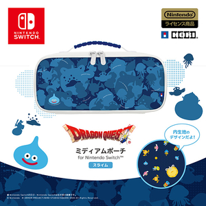 ホリ ドラゴンクエスト ミディアムポーチ for Nintendo Switch スライム NSW460-イメージ4