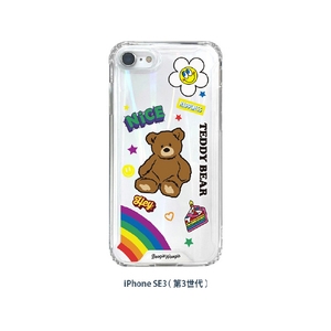 BOOGIE WOOGIE iPhone SE(第3世代)/SE(第2世代)/8/7用オーロラケース Teddy Bear BW22702ISE3-イメージ8