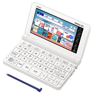 カシオ 電子辞書 高校生スタンダードモデル(230コンテンツ収録) EX-word ホワイト XD-SX4820WE-イメージ1