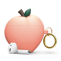 elago PEACH HANG for AirPods / AirPods 2nd Charging / AirPods 2nd Wireless ピーチ EL_APACSSCPN_PC