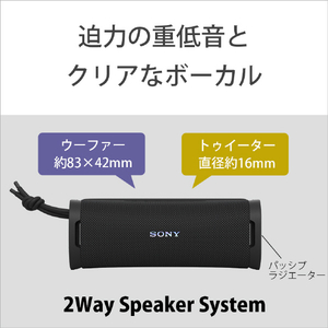 SONY ワイヤレスポータブルスピーカー ULT FIELD 1 フォレストグレー SRS-ULT10 H-イメージ4