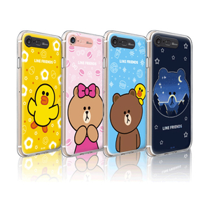 LINE FRIENDS iPhone SE(第3世代)/SE(第2世代)/8/7用LINE FRIENDS LIGHT UP CASE サリーエッグ KCL-LSA002-イメージ3