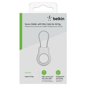 BELKIN AirTag用ワイヤー保護ケース ホワイト MSC009BTWH-イメージ6