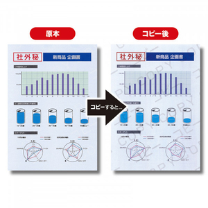 サンワサプライ マルチタイプコピー偽造防止用紙(A4・500枚入り) JP-MTCBA4N-500-イメージ1