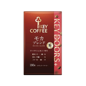 キーコーヒー KEY DOORS+ モカブレンド VP 粉 180g FC765NT-イメージ1