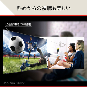 LGエレクトロニクス 65V型4Kチューナー内蔵4K対応液晶テレビ 65QNED80TJA-イメージ9