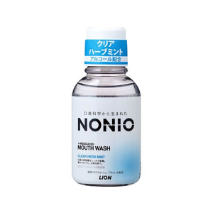 ライオン NONIO マウスウォッシュ クリアハーブミント 80mL F371571-イメージ1