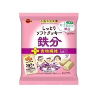 ブルボン しっとりソフトクッキー 鉄分+食物繊維 キャラメル味 FC653NL