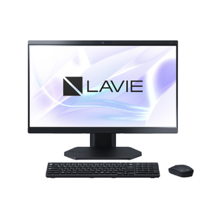 NEC 一体型デスクトップパソコン LAVIE A23 ファインブラック PC-A2377GAB-イメージ2