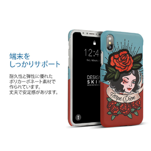 Design Skin iPhone XS Max用ケース GRAFT WAPPEN カルペ・ディエム/ローズ DSK14715I65-イメージ5