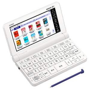 カシオ 電子辞書 小・中学生モデル(220コンテンツ収録) EX-word ホワイト XD-SX3810WE-イメージ2