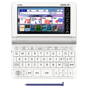 カシオ 電子辞書 大学生・文系モデル(200コンテンツ収録) EX-word ホワイト XD-SX9810WE-イメージ3