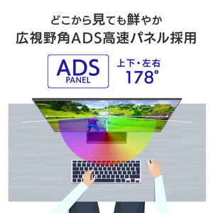 I・Oデータ 23．8型ゲーミング液晶ディスプレイ GigaCrysta ブラック LCD-GD242UDB-イメージ9