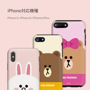 LINE FRIENDS iPhone SE(第3世代)/SE(第2世代)/8/7用ケース フェイス サリー KCL-DSF002-イメージ6