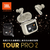 JBL 完全ワイヤレスイヤフォン 黒 JBLTOURPRO2BLK-イメージ15