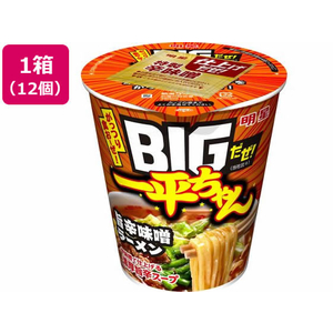 明星食品 BIGだぜ!一平ちゃん 旨辛味噌ラーメン 12食 FC786NT-イメージ1