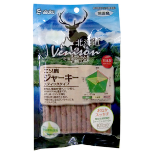 アスク 北海道ベニスンエゾ鹿ジャーキースティック 150g ﾍﾞﾆｽﾝｴｿﾞｼｶｼﾞﾔ-ｷ-ｽﾃｨﾂｸ150G-イメージ1