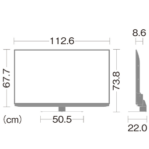 シャープ 50V型4Kチューナー内蔵液晶テレビ AQUOS 4TC50CH1-イメージ8