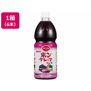 えひめ飲料 POM グレープジュース 800ml×6本 FCC6347-イメージ1