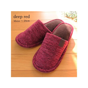 ストロング フェイクレザーテープスリッパ M Deep Red FC601NW-62-4-010-01-イメージ2