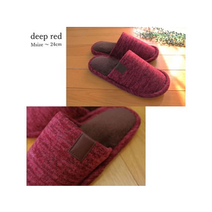 ストロング フェイクレザーテープスリッパ M Deep Red FC601NW-62-4-010-01-イメージ3