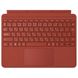 マイクロソフト Surface Go Signature タイプ カバー ポピーレッド KCS-00102-イメージ1