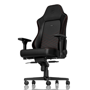 noblechairs ゲーミングチェア HERO(ヒーロー) ブラック/レッド NBL-HRO-PU-BRD-SGL-ED-イメージ4