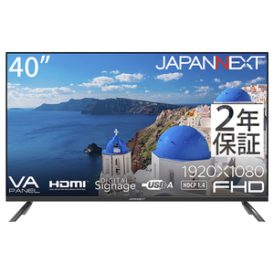 JAPANNEXT 40型液晶ディスプレイ JN-V40TFHD-U-H2-イメージ1