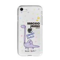 Dparks iPhone SE(第3世代)/SE(第2世代)/8/7用ソフトクリアケース DINO BRACHIOSAURUS DS22728ISE3